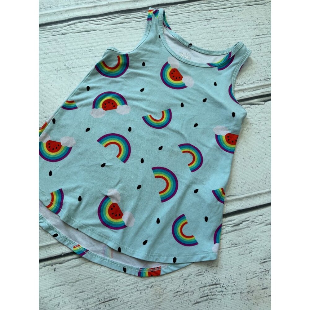 Girls rainbow tank